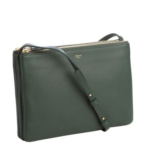 celine trio leather messenger bag|Celine trio handbags.